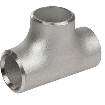 GRAINGER 4381011700 Tee 304 SS 6 in Pipe Size Buttweld