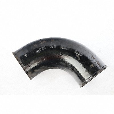 GRAINGER 220472 90 Short Sweep Bend Cast Iron 6 in