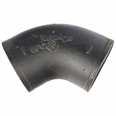 GRAINGER 220572 60 Bend Cast Iron 3 in Pipe Size Socket