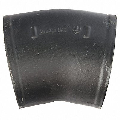 GRAINGER 220676 22.5 Bend Cast Iron 1 1/2 in Socket