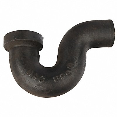 GRAINGER 222586 Tapped P-Trap Cast Iron 2 x 1 1/2 in