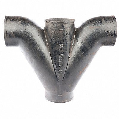 GRAINGER 228062 Figure Five Cast Iron 4 x 4 x 3 x 4 in