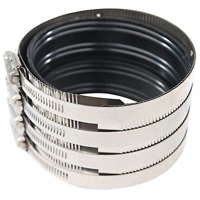 GRAINGER HDC300 Heavy Duty Clamp Coupling SS 3 in