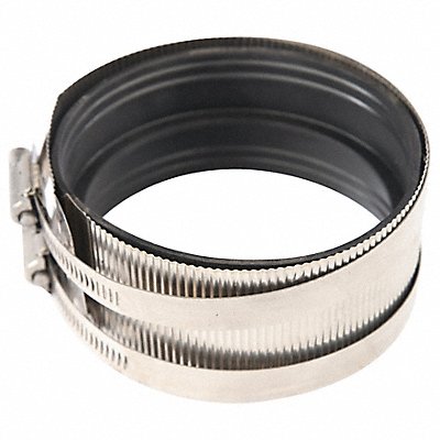 GRAINGER SSC150 Standard-Duty Clamp Coupling SS 1 1/2 in
