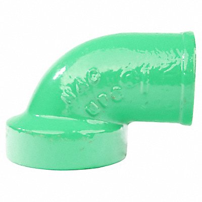 GRAINGER ZFB220330 90 Elbow Bend Cast Iron 2 x 1 1/2 in