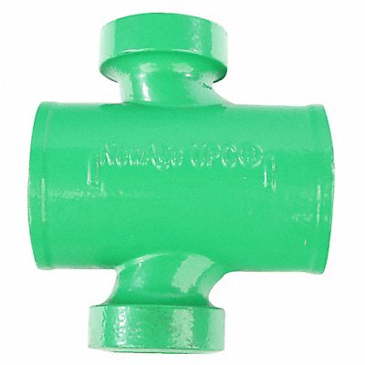 GRAINGER ZFB222024 Sanitary Cross Socket 3 x 3 x 2 x 2 in