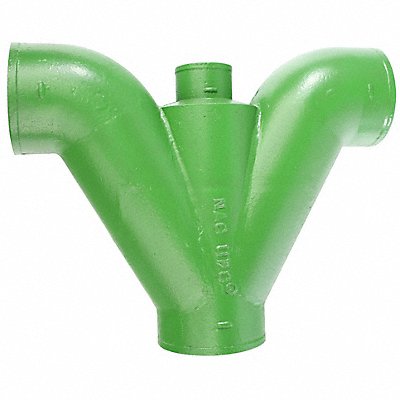 GRAINGER ZFB228052 Figure Five Combo Cast Iron 2 in Socket