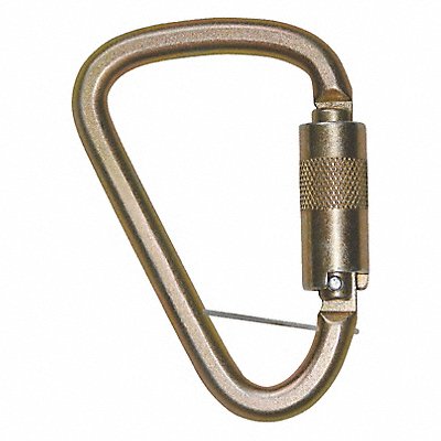 FALLTECH 8450 Carabiner Steel 1 in Gate Opening Bronze