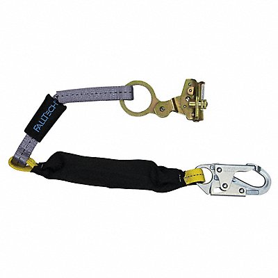 FALLTECH 8358LT Rope Grab and Shock absorbing lanyard
