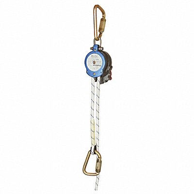 FALLTECH 5030250 Decent Control Steel Carabiner Blue