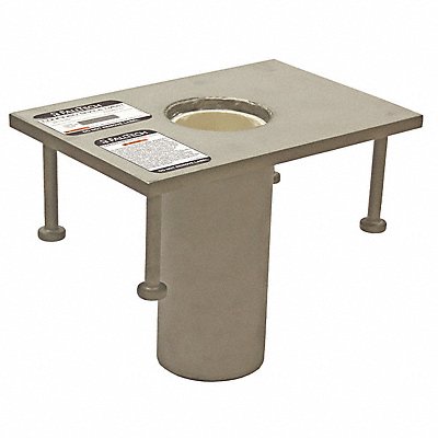 FALLTECH 65030CFS Permanent Sleeve SS Base Grey 9 in H