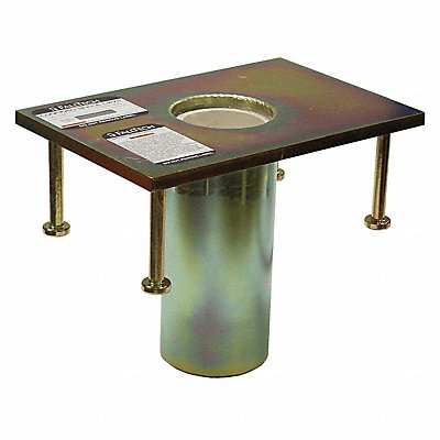 FALLTECH 65030CFZ Permanent Sleeve Steel Base Grey 9 in H