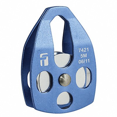 FALLTECH 7421 Tripod Pulley Aluminum 5 in H Blue