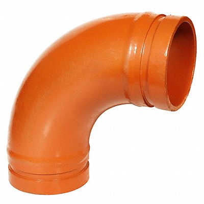 GRUVLOK 390014652 90 Long Radius Elbow Ductile Iron 6 in
