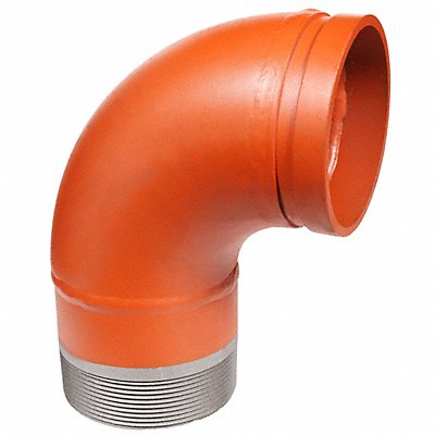 GRUVLOK 390016483 90 Elbow Adaptor Ductile Iron 3 in