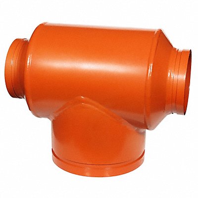 GRUVLOK 390018521 Reducing Tee Ductile Iron 8 x 8 x 3 in