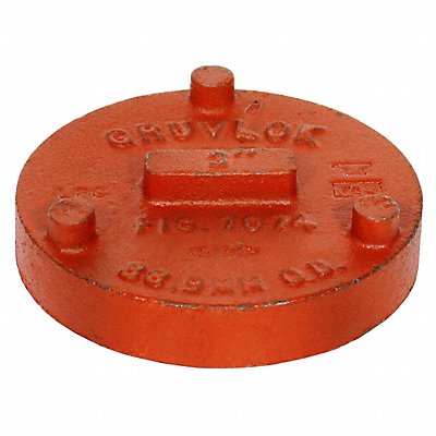 GRUVLOK 390132041 End Cap Ductile Iron 4 in Grooved