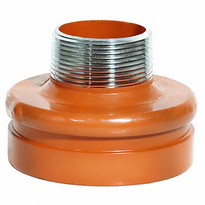 GRUVLOK 390037042 Threaded Reducer Orange 2 x 1 1/2 in