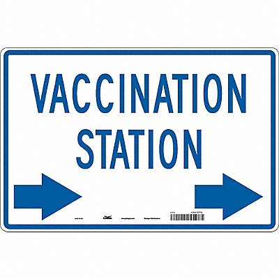 CONDOR 60XZ78 Vaccination Traffic Sign