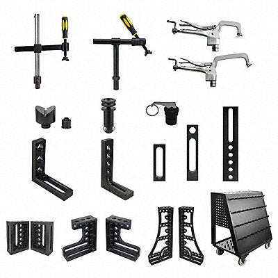 STRONG HAND TOOLS T2890501 Modular Fixturing Kit 126 PC