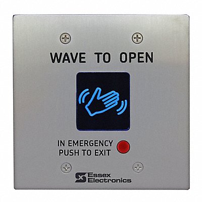 ESSEX HEWMO3 Touchless Switch Stainless Steel