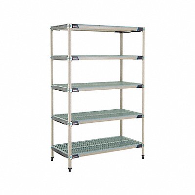 METRO 5X557GX3 Plastic Industrial Shelving