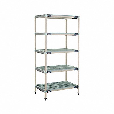 METRO 5X537GX3 Plastic Industrial Shelving