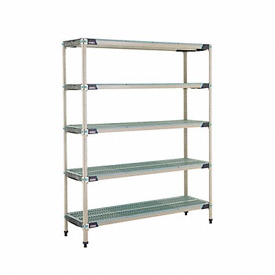 METRO 5X367GX3 Plastic Industrial Shelving
