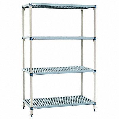 METRO Q556G3 Shelf Plastic Industrial Shelving (4)