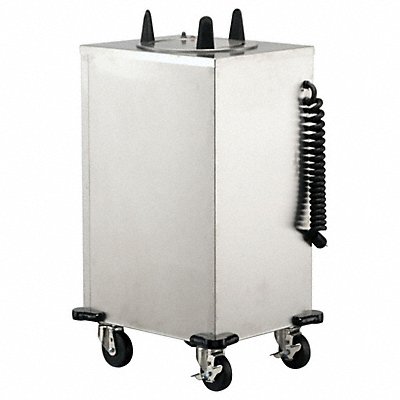 LAKESIDE 6109 Plate Dispenser Cart 22 1/2 in L SS
