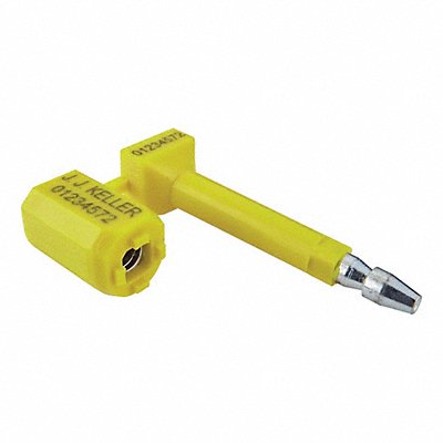 JJ KELLER 61561 Security Bolt Seal 3 3/16 Strap L Yellow