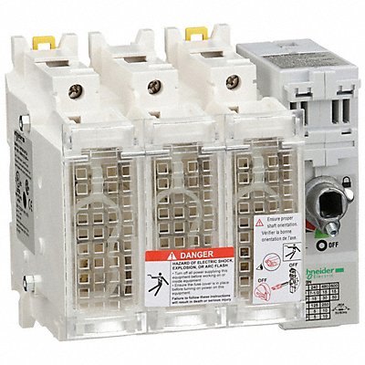 SCHNEIDER ELECTRIC GS2GU3N Disconnect Switch Fusible 600V 60A 3P