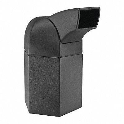 COMMERCIAL ZONE PRODUCTS 73800199 Drive-Thru Waste Container 45 gal Blk
