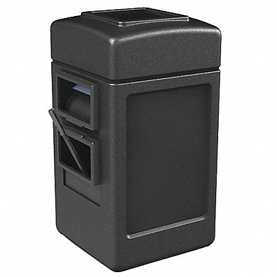 COMMERCIAL ZONE PRODUCTS 755101 Harbor 1 Waste/WSC Black