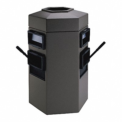 COMMERCIAL ZONE PRODUCTS 755424 Bermuda 2 Waste/WSC Centre Charcoal