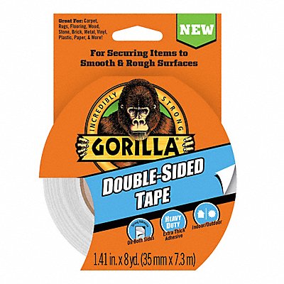 THE GORILLA GLUE COMPANY 100925 Double Sided Tape 14 mil Thick