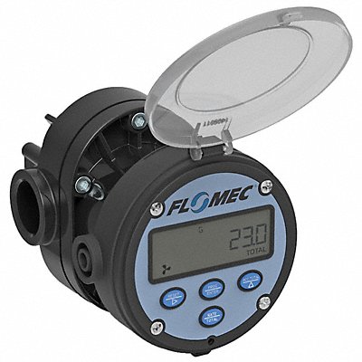 FLOMEC OM025P003822R5G Electronic Flowmeter 1 FNPT 5.4 L