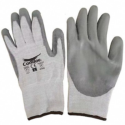 CONDOR 61CV84 Cut Resistant Gloves Polyurethane S PR