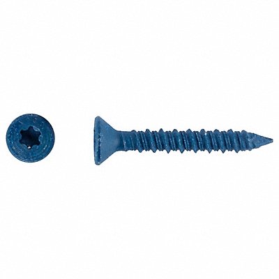 TAPCON 3185407V2 Concrete Anchor Screw Flat 1/4 in PK100