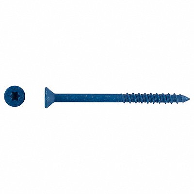 TAPCON 3191407V2 Concrete Anchor Screw Flat 1/4 in PK100