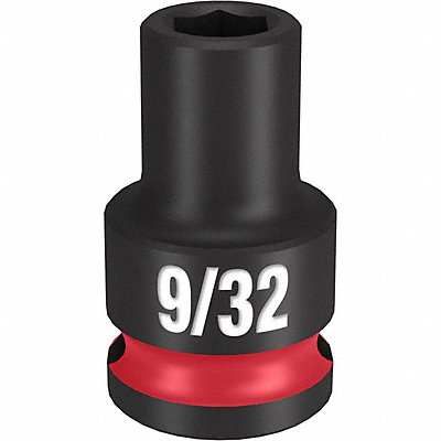 MILWAUKEE 49666101 Standard Impact Socket Steel 9/32