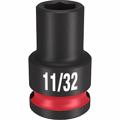 MILWAUKEE 49666103 Standard Impact Socket Steel 11/32