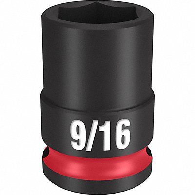 MILWAUKEE 49666107 Standard Impact Socket Steel 9/16
