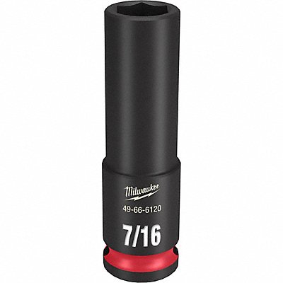 MILWAUKEE 49666120 Deep Impact Socket Steel 7/16