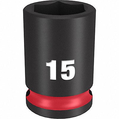 MILWAUKEE 49666139 Standard Impact Socket Steel 15 mm