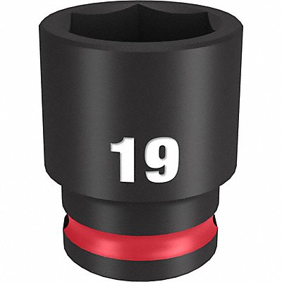 MILWAUKEE 49666143 Standard Impact Socket Steel 19 mm