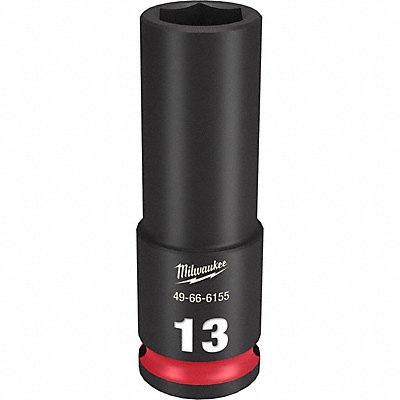 MILWAUKEE 49666155 Deep Impact Socket Steel 13 mm