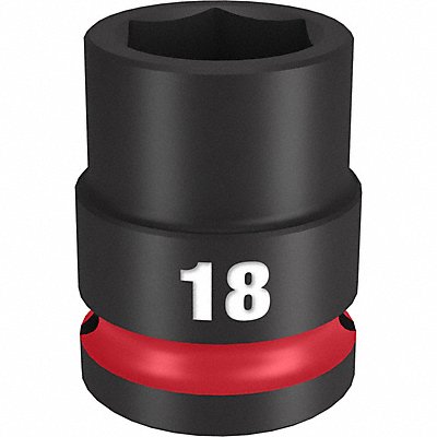 MILWAUKEE 49666250 Standard Impact Socket Steel 18 mm