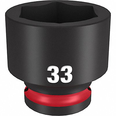 MILWAUKEE 49666265 Standard Impact Socket Steel 33 mm 1/2in