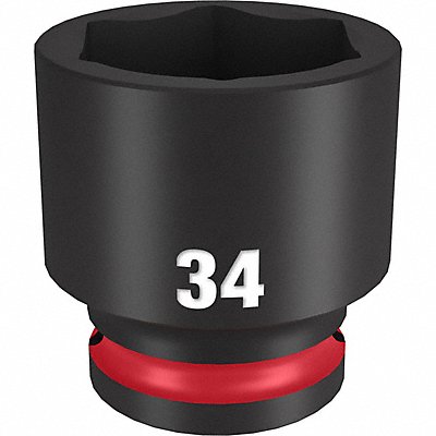 MILWAUKEE 49666266 Standard Impact Socket Steel 34 mm